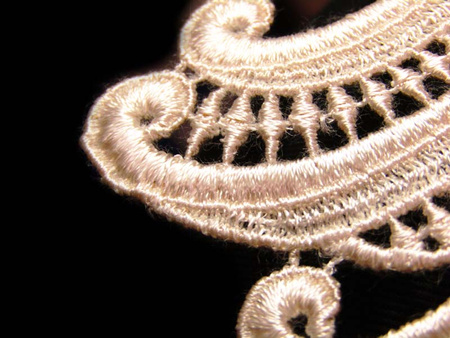 Dekolt gipiurowy natural