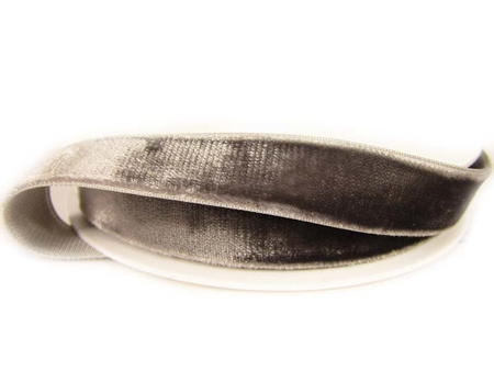 Aksamitka 16mm wiskozowa popiel