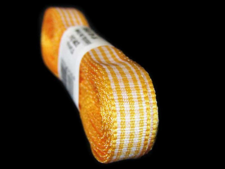 Wstążka 10mm PEPITO jasnopomarańczowa