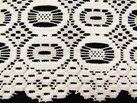 Koronka 150cm poliesterowa ivory