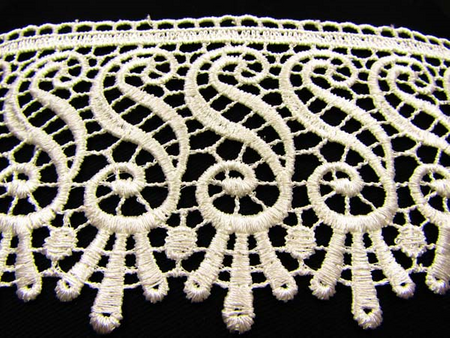 Koronka 9cm gipiurowa ecru