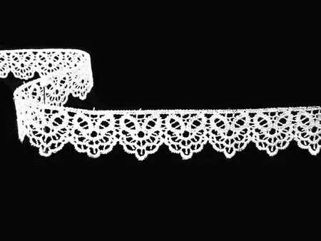 Koronka 3,5cm gipiurowa biała