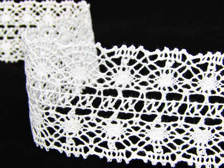 Wstawka 4,2cm bawełniana biała