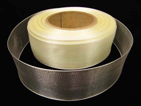 Wstążka 25mm organtyna ecru