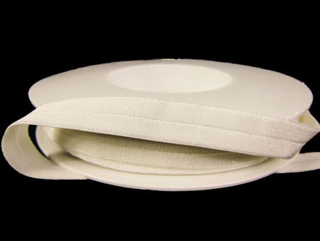 Lamówka 1cm elastyczna MAT kość słoniowa