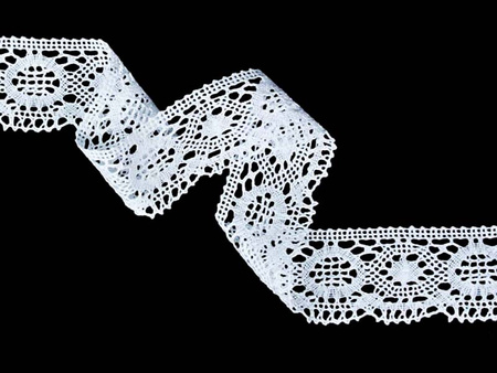 Koronka 5,8cm bawełniana biała