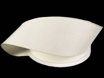 Taśma 38mm ryps poliestrowa ivory