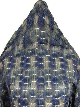 Tkanina CUT OUT granat