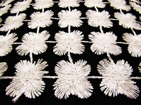 Tkanina 140cm gipiurowa PURE CHIC ivory