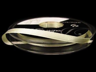 Wstążka 5mm atłas ivory