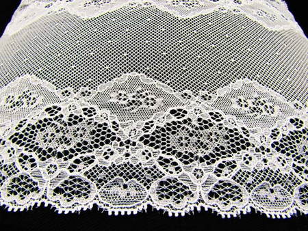 Wstawka 18cm elastyczna biała