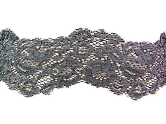 Koronka 10cm stabilna grafit