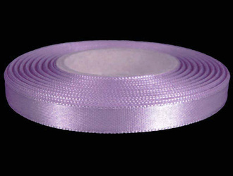 Wstążka 10mm atłas fiolet średni