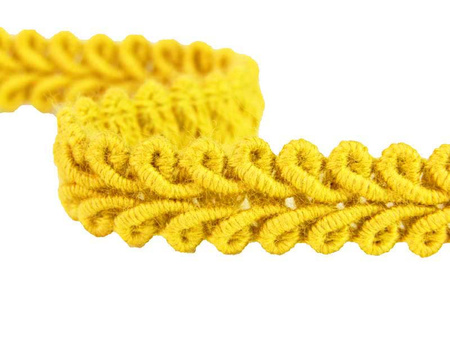 Taśma 1cm galonowa bawełna złoty