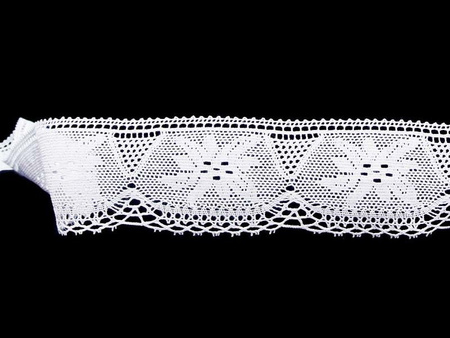 Koronka 4,6cm bawełniana biała