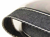 Taśma 15mm tkana DENIM czarna