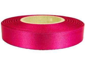 Wstążka 15mm atłas amarant