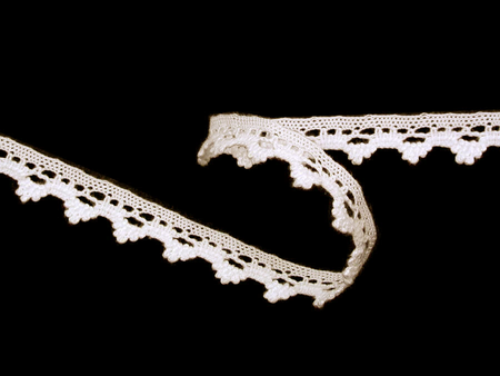 Koronka 1cm bawełniana ecru