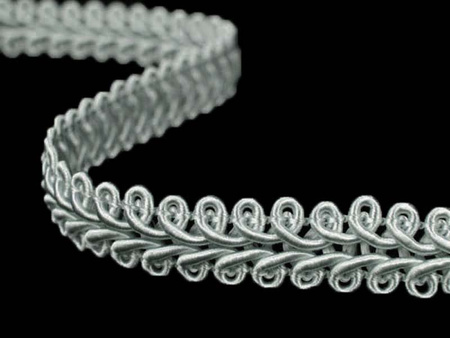 Taśma 1cm galonowa wiskoza popiel