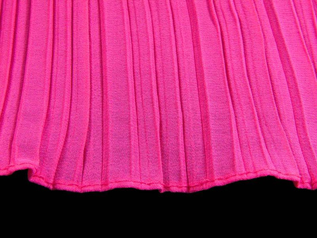 Taśma 11cm falbana PLISA amarant