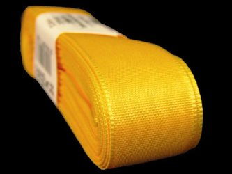 Wstążka 20mm tafta słonecznożółta