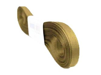Wstążka 6mm tafta złoty beż