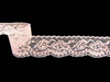 Koronka 3,5cm stabilna antyczny róż