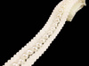 Taśma 15mm ozdobna z perłą ivory