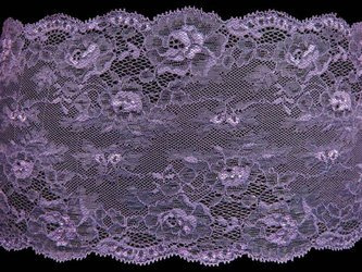 Wstawka 16cm elastyczna fiolet