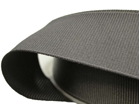 Taśma 21mm ryps poliestrowa grafit