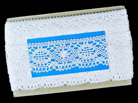 Koronka 5,8cm bawełniana biała