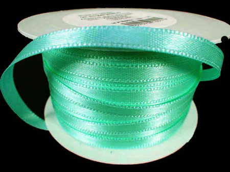 Wstążka 5mm atłas mięta