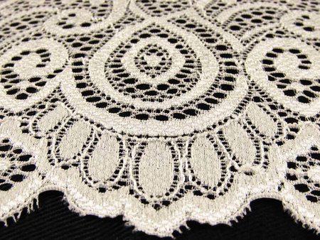 Wstawka 17cm elastyczna ivory