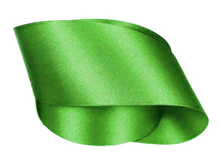 Wstążka 50mm atłas oliwka świeża