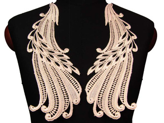 Dekolt gipiurowy natural