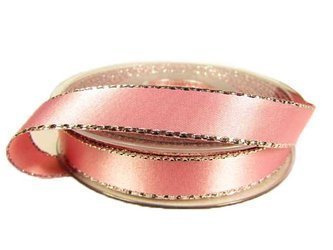 Wstążka 15mm atłas REXOR róż