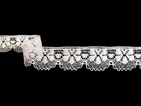Koronka 1,5cm bawełniana biała