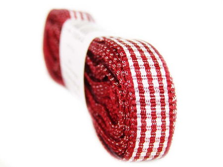 Wstążka 10mm PEPITO bordo