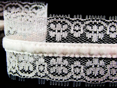 Wstawka 3,5cm stabilna biała