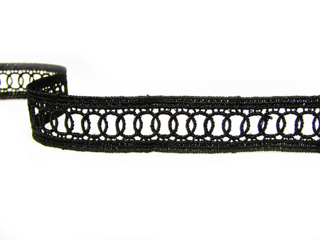 Wstawka 1,6cm gipiurowa czarna