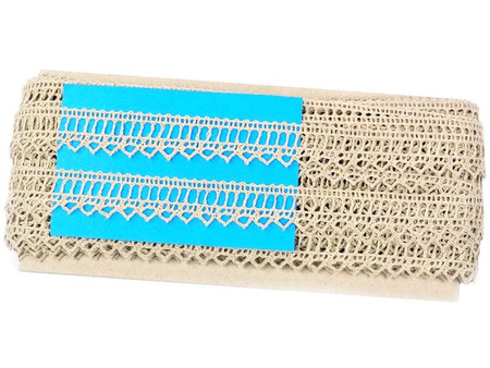 Koronka 1,8cm len natural