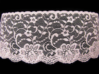 Koronka 11cm stabilna antyczny róż