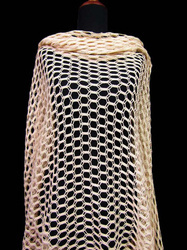 Koronka 150cm bawełniana natural