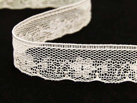 Koronka 1,4cm stabilna ivory