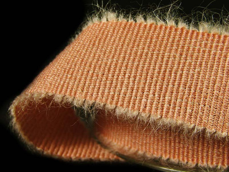 Taśma 25mm ryps LEGE morela