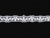 Wstawka 1cm tiulowa biała