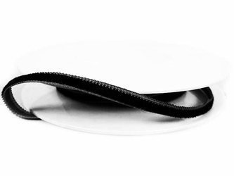 Aksamitka 5mm czarna