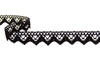Koronka 1,8cm bawełniana czarna