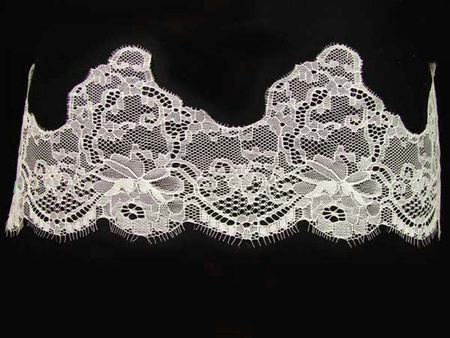 Koronka 13cm stabilna ivory