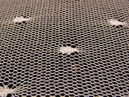 Tiul 170cm miękki ŁEZKA ivory